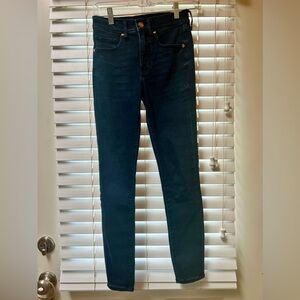 Express Mid Rise Skinny Jeans
